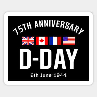 D Day 75th Anniversary Magnet